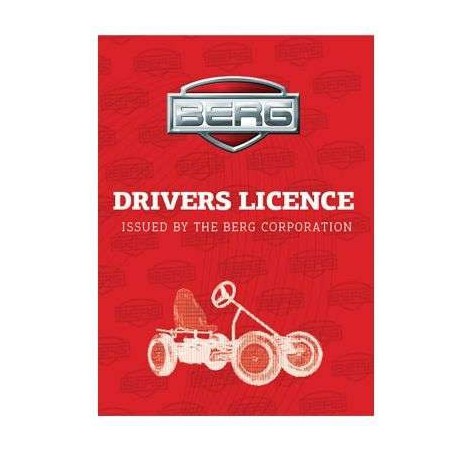 Importator unic BERG in Romania-Permis de conducere Berg driver license