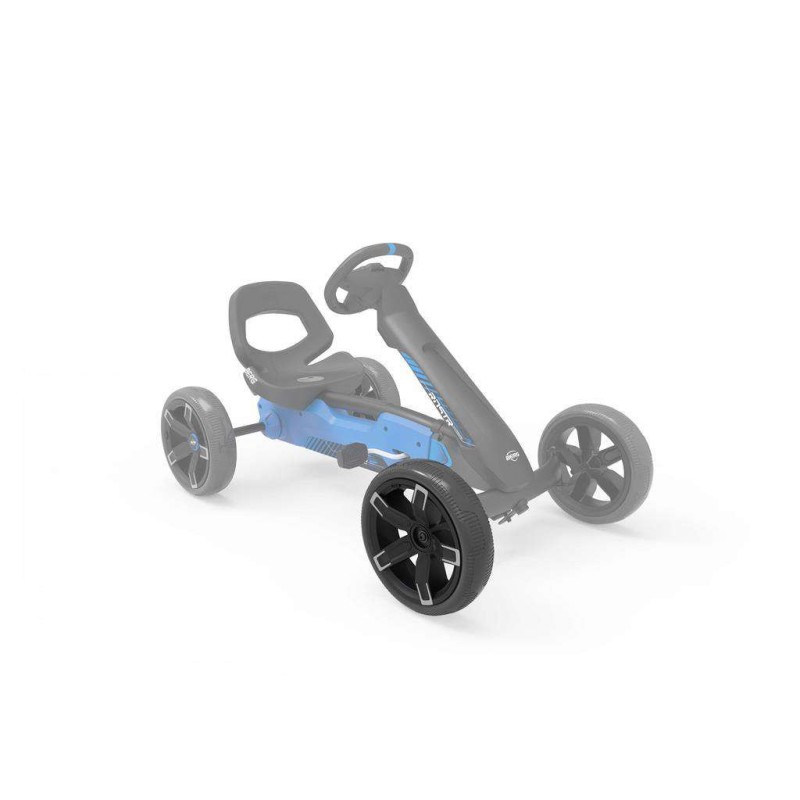 Roata Fata Kart Reppy Roadster - neagra  10x2.5