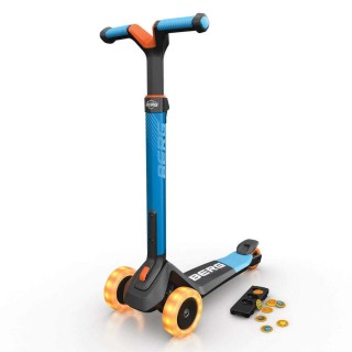 Trotineta BERG Nexo Albastru Pliabila  cu Lumini  si Magnet