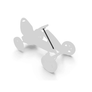 Importator unic BERG in Romania-Tija volan Rally Orange