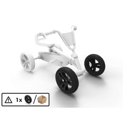 Roata fata  Kart  Buzzy Red-Neagra