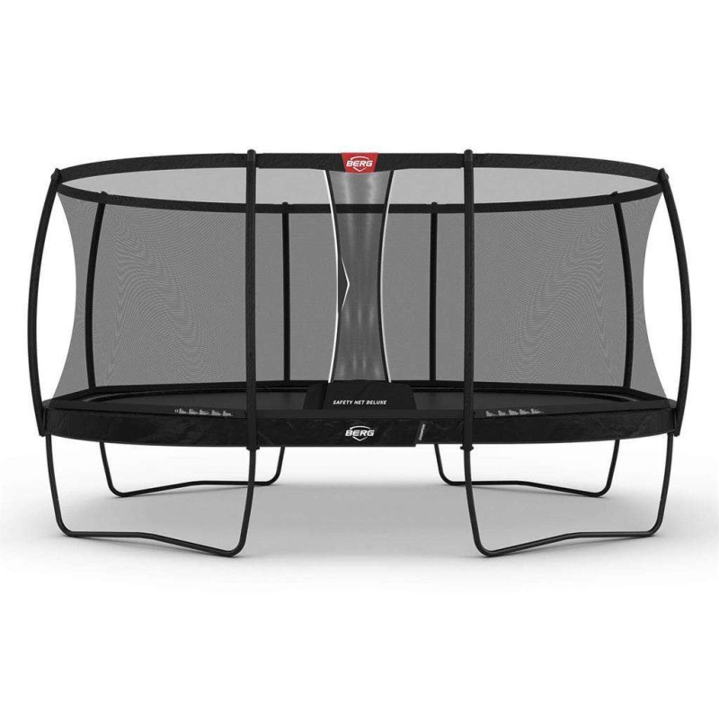 Trambulina BERG Grand Champion 520 Black+plasa de siguranta DeLuxe