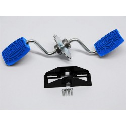 Set pedale Buzzy New- albastre